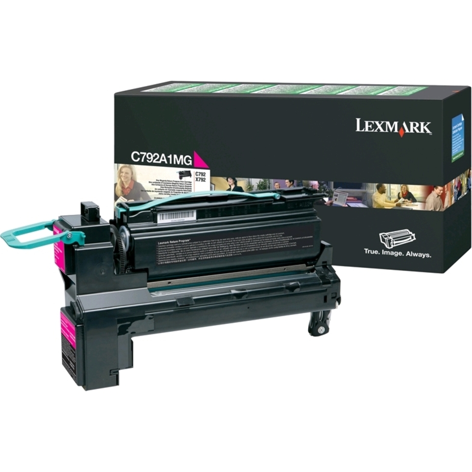 Lexmark C792A1MG Cartouche de toner 1 pièce(s) Original Magenta