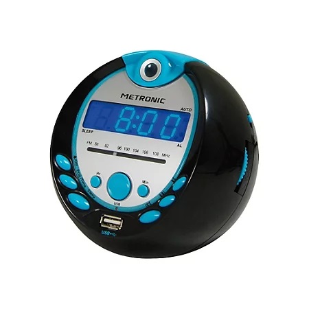 METRONIC Radio Réveil Projection Sportman