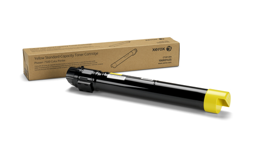 Xerox Cartouche de toner Jaune de Capacité standard Phaser® 7500 (9600 pages) - 106R01435