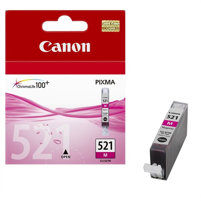 Canon CLI-521 M cartouche d'encre 1 pièce(s) Original Magenta
