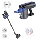 Techwood TAS-658 aspirateur balai et balai électrique Aspirateur-balai 2 en 1 Sec HEPA Sans sac 600 W Noir, Bleu