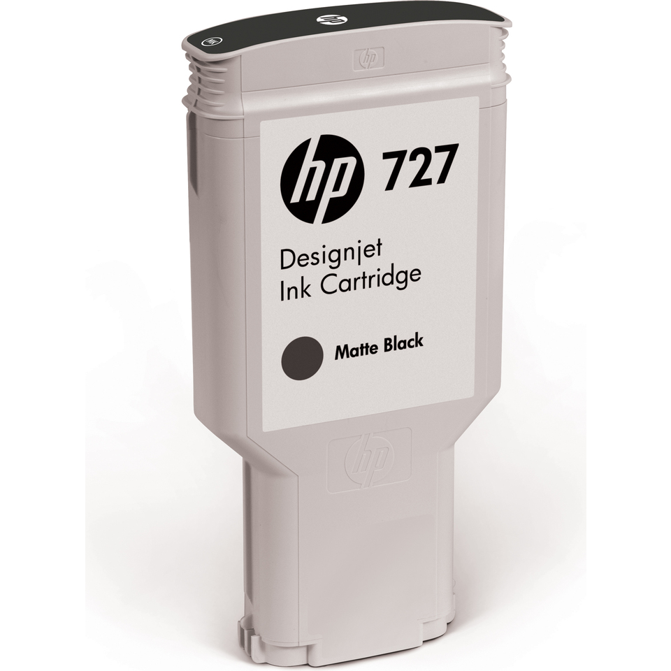 HP 727 cartouche d'encre DesignJet noire mate, 300 ml