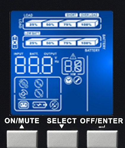 Infosec E3 Pro 2000 RT alimentation d'énergie non interruptible Double-conversion (en ligne) 2 kVA 1800 W 4 sortie(s) CA