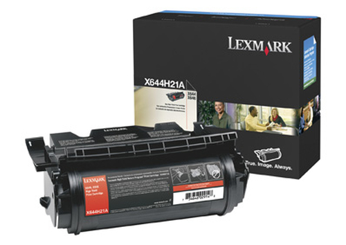 Lexmark X644H21E Cartouche de toner 1 pièce(s) Original Noir