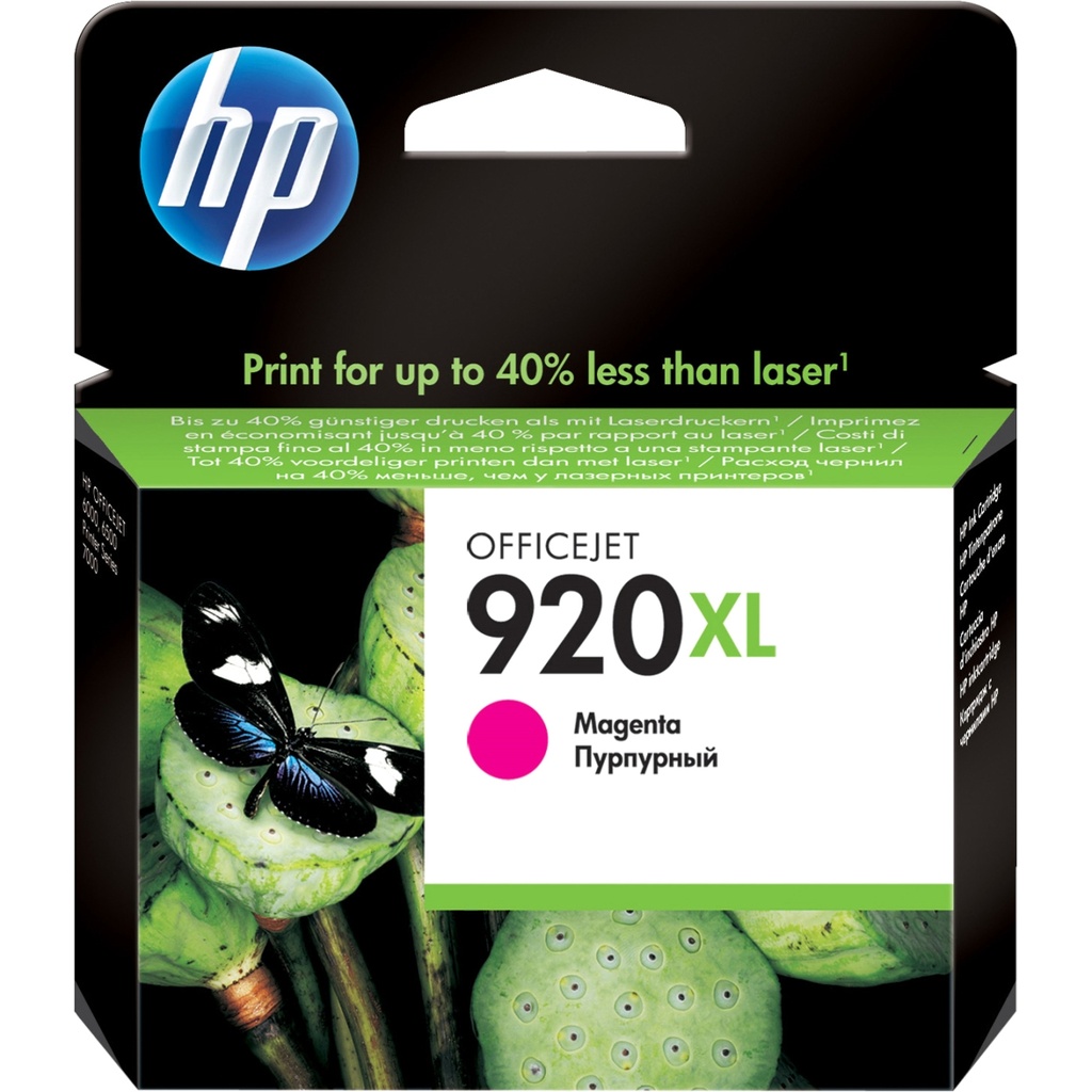 HP 920XL cartouche d'encre magenta grande capacité authentique