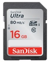 SanDisk Ultra 16 Go SDHC UHS-I Classe 10