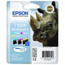 Epson Rhino Multipack "Rhinocéros" (T1006) - Encres DURABrite Ultra C, M, J (HC)