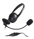 MCL CSQ-M/NZ Casque Avec fil Arceau Appels/Musique Noir