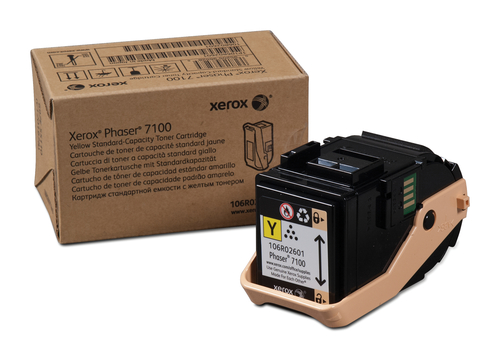 Xerox Cartouche de toner Jaune de Capacité standard Phaser™ 7100 (4500 pages) - 106R02601