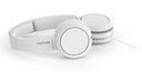 Philips 3000 series TAH4105WT/00 casque Avec fil Arceau Appels/Musique Blanc