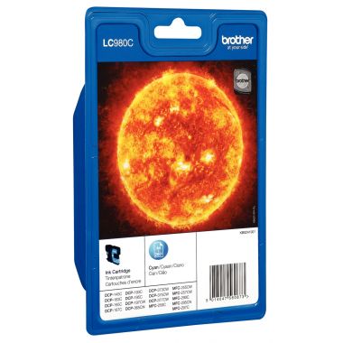 Brother LC980C - Cartouche d'encre originale – Cyan