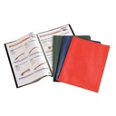 Protège-documents HUNTER 80 vues 40 pochettes bleu foncé