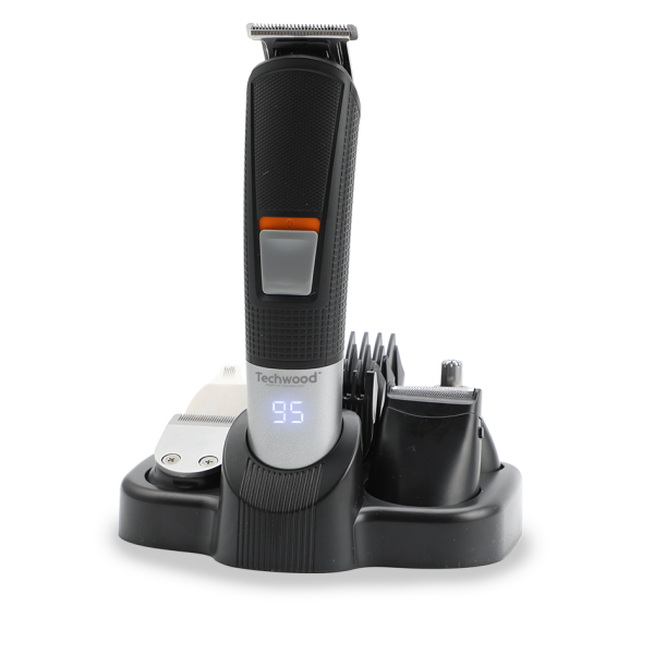 TECHWOOD Kit Tondeuse Ss Fil Noir