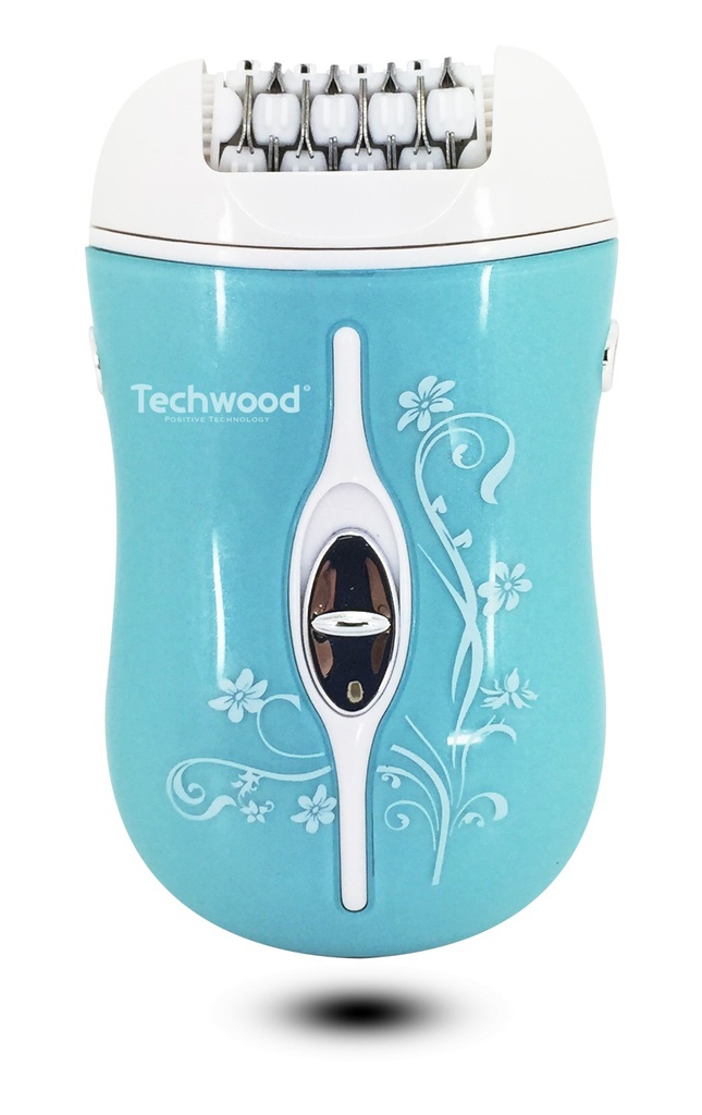 TECHWOOD Epilateur rechargeable bleu