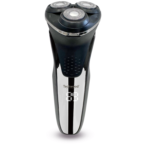 TECHWOOD Rasoir 3 têtes rechargeable