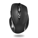 ADVANCE S-SHAPE-BK souris Bureau Droitier RF sans fil Optique 1000 DPI