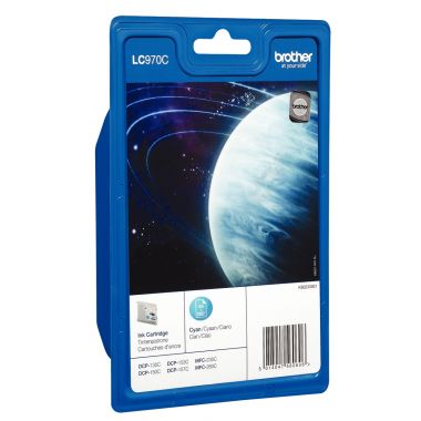 Cartouche jet d'encre à la marque Brother LC 970 cyan