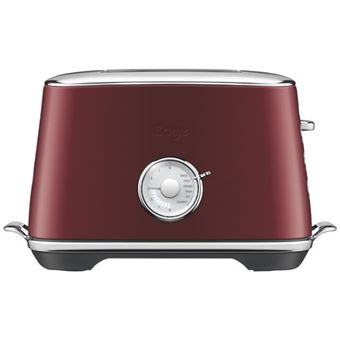 Grille-pains 2 fentes 1000w select luxe rouge velours Sage 