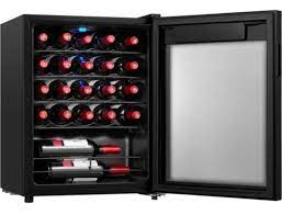 Caviss S124MME4 refroidisseur à vin Pose libre Noir 24 bouteille(s)