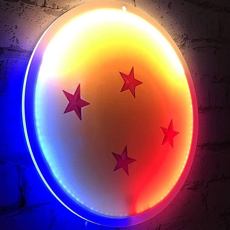 TEKNOFUN lampe murale DBZ boule de crystal