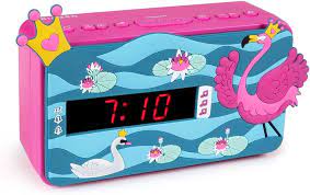 Bigben Interactive Réveil en relief Princesse