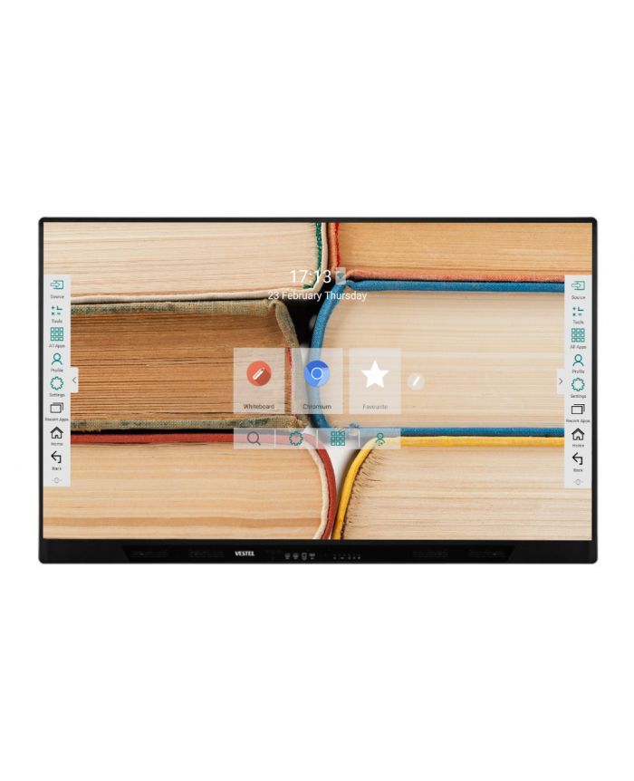VESTEL écran interactif LED UHD 4K 75"