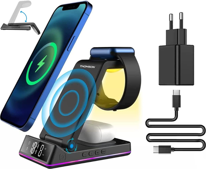 thomson reveil station de chage 3 en 1 android