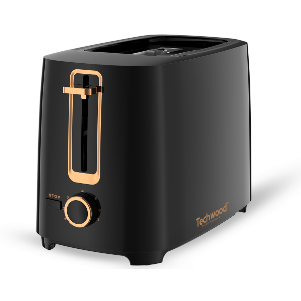 TECHWOOD GRILLE PAIN DEUX FENTE OR ET NOIR