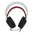 ADVANCE GTA 230 Casque Avec fil Arceau Gaming Noir, Rouge