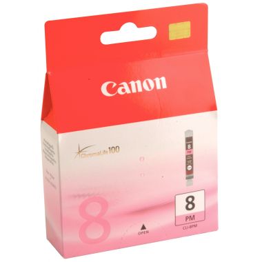 Cartouche jet d'encre à la marque Canon CLI-8PM magenta photo.