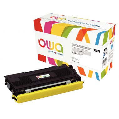 Toner laser compatible à la marque Brother TN2005 noir