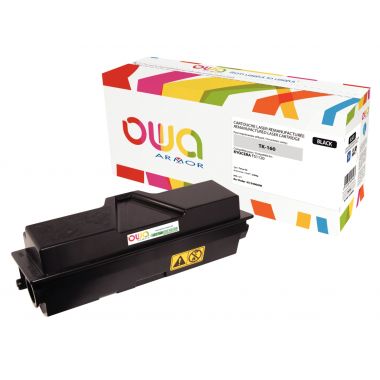 Cartouche laser compatible à la marque Kyocera TK160 noir.
