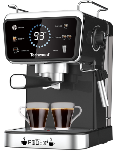 [CAFTCA1386EXNTECH] TECHWOOD Machine expresso 