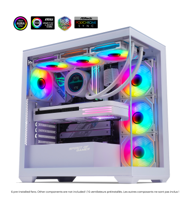 [BOIT8305RAWADV] SOG Boitier ATX Spark Artic