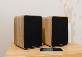 [HPWS602DUOTHOM] THOMSON - Enceinte Duo Cosy Bluetooth bois