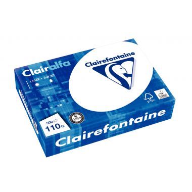 [636752] Clairefontaine Clairalfa papier jet d'encre A4 (210x297 mm) 500 feuilles Blanc