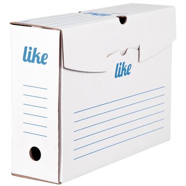 [702631] Paquet de 50 boites d'archives 34x25cm dos 10cm LIKE