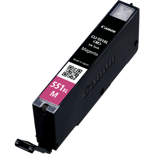 [787796] Canon 551XL cartouche jet d'encre magenta haute capacité authentique (CLI551M XL)