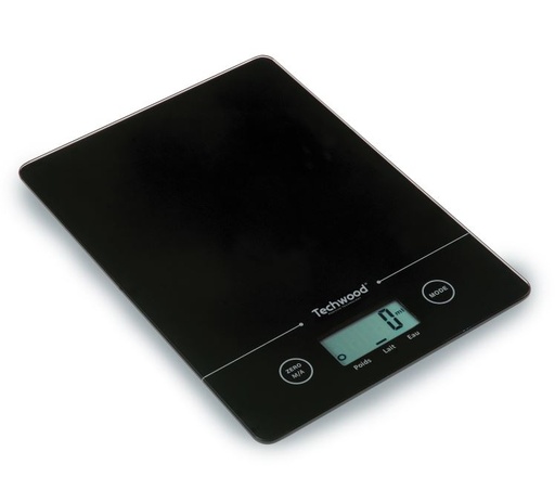 [BCTPA526TECH] Techwood TPA-526 escabeaux de cuisine Noir Comptoir Rectangle Balance de ménage électronique