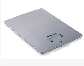 [BCTPA808STECH] Techwood TPA-808S escabeaux de cuisine Argent Comptoir Rectangle Balance de ménage électronique