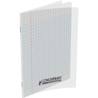 [883651] Conquerant Cahiers Polypro bloc-notes 48 feuilles Transparent