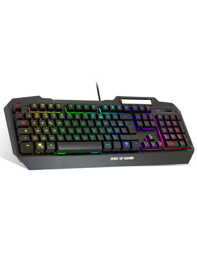 [CLAVCLAEK40SOG] Spirit of Gamer ELITE-K40 clavier Gaming USB AZERTY Français Noir