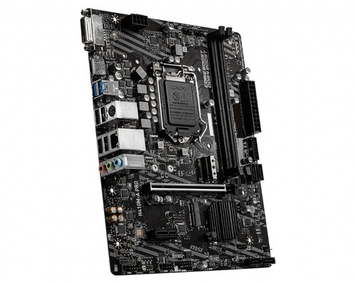[CM1200H410MAPROMSI] MSI H410M-A PRO carte mère Intel H410 LGA 1200 (Socket H5) micro ATX