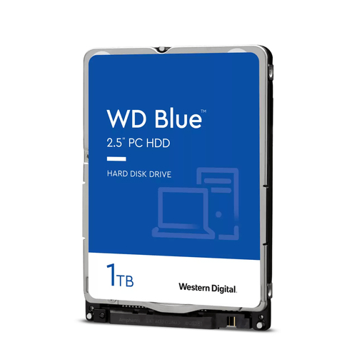 [DD1000-25SATA6128WD] Western Digital Blue disque dur 1 To 5400 tr/min 128 Mo 2.5" Série ATA III