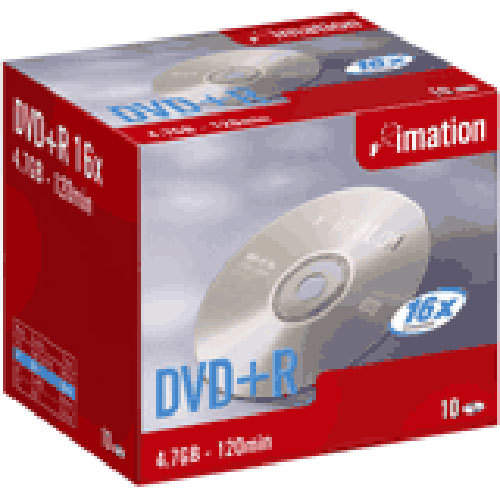 [DVDI21746] IMATION DVD+R 4X, 4.7Go