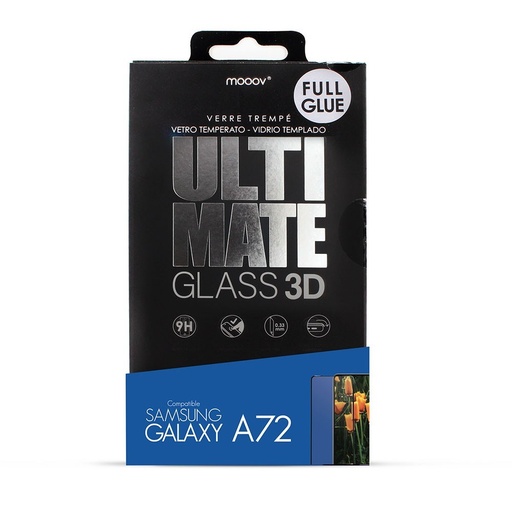 [ETUIVTRPA72MOOOV] MOOOV 612041 écran et protection arrière de téléphones portables Protection d'écran transparent Samsung 1 pièce(s)