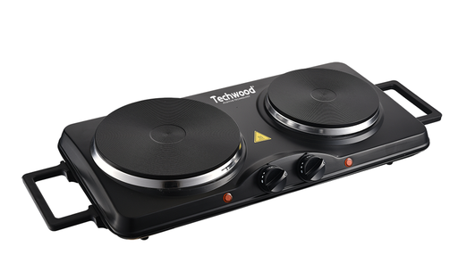 [CUISTPE2506TECH] TECHWOOD Double plaque électri