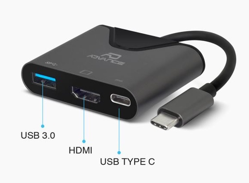 [HUBUSB3CADVA] ADVANCE Hub USB3.0 3 ports