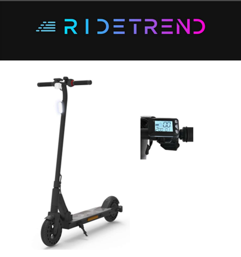 [JFH8BLACKRIDETR] RIDE TREND Trottinette 8" 36v/