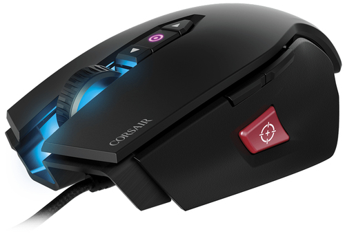 [SOURM65COR] Corsair M65 PRO RGB FPS souris Gaming Droitier USB Type-A Optique 12000 DPI